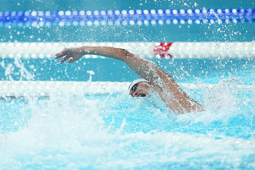 游泳男子米自由泳巴西选手夺冠 游泳男子米自由泳巴西选手夺冠